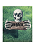 Placa Cartonada Esqueleto para Jardim Halloween 52x42cm – 1 Unidade - Imagem 1