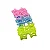 Óculos de Plástico Estrela Neon – Kit com 12 Unidades para Festas e Baladas - Imagem 2