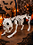 Esqueleto de Cachorro 19cm – Miniatura Decorativa para Halloween e Ambientes Temáticos - Imagem 1