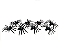 Kit Decorativo com 8 Aranhas - Imagem 1