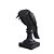 Enfeite de Resina Estátua de Corvo – 28cm - Imagem 1