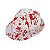 Chapéu Halloween Branco com Estampa de Sangue – Fantasia e Decoração - Imagem 1