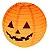 Lanterna Balão Oriental de Papel Halloween 35cm – Decoração Temática - Imagem 1