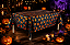 Toalha de Mesa Metalizada Halloween Abóbora 137x138cm - Imagem 1