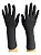 Luva Longa de Tecido – Preta | Adulto – 30 cm - Imagem 1