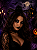 Tiara Halloween com Aranha Dourada – Acessório Temático para Fantasias - Imagem 1