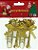 Ornamento Natalino Pistão Dourado 8cm – 2 Unidades - Imagem 2