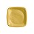 Prato Quadrado 15 cm - Dourado - 10 Unidades - Imagem 1