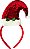 Tiara de Natal Gorro Papai Noel Luxo – Arquinho Santa Claus - Imagem 1