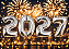 Kit Balões Metalizados Números 2027 – 40 cm – Prata - Imagem 1