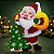 Painel Decorativo Papai Noel Sortido – 23x25cm – Natal - Imagem 1