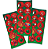 Adesivo Decorativo Redondo Natal – 3 Cartelas com 10 Unidades (30 Adesivos) - Imagem 1