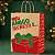 Sacola de Papel G 33x26x17 cm – Amigo Secreto Feliz Natal - Imagem 1