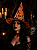 Chapéu de Bruxa Halloween Super Color Laranja - Imagem 1
