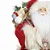 Papai Noel Decorativo com Presentes – Branco 30 cm - Imagem 2