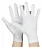 Par de Luvas Curtas Brancas – Poliéster – 20cm - Imagem 1
