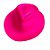 Chapéu Gangster Plástico Neon Pink – 29 cm - Imagem 1