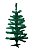 Árvore de Natal 60cm – 50 Galhos Verde - Imagem 1