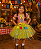 Saia de Tule 30cm Mini Bandeirola Amarela – Festa Junina / Arraiá / Quadrilha - Imagem 1