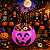 Abóbora Grande Halloween Rosa – 16cm - Imagem 1