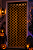 Cortina Metalizada Aranha Preta para Decoração Halloween – 1x2 Metros - Imagem 1