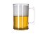 Caneca Transparente Grande 500ml - Imagem 1