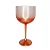Taça Gin Acrílico Cristal Degradê Rose Gold 650ml - Imagem 1