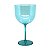 Taça Gin Acrílico Cristal Degradê Azul Claro 650ml - Imagem 1