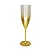 Taça Champagne Cristal Degrade Dourado - Imagem 1