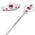 Kit Princesa Infantil: Varinha + Tiara Coroa - Imagem 1