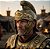 Capacete Elmo Romano Dourado – Adulto - Imagem 1
