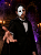Máscara Fantasma da Ópera Branca – Meia Face - Imagem 1