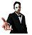 Máscara Fantasma da Ópera Branca – Meia Face - Imagem 1