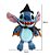 Pelúcia Stitch Halloween Bruxo – 30 cm | Disney Original Azul-Aço - Imagem 2