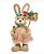 Coelho Decorativo com Placa “Feliz Páscoa” Sortido 42cm - Imagem 1