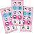 Adesivo Decorativo Redondo Hello Kitty - 3 Cartelas Com 10 Adesivos Cada (30 Unidades) - Imagem 1