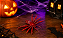 Kit com 8 Aranhas Decorativas Vermelhas para Halloween – 6cm - Imagem 1