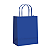 Sacola de Papel 8x14x7cm - Azul – 1 Unidade - Imagem 1