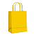 Sacola de Papel 8x14x7cm - Amarelo – 1 Unidade - Imagem 1