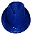 Chapéu Malandrinho Festa com Lantejoula - Azul - Imagem 1