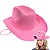 Chapéu Cowgirl Rosa - Imagem 1
