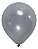 Balão Bexiga Pérola – Cor Prata - 9 Polegadas (23cm) | Pacote com 25 Unidades - Imagem 2