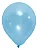 Balão Bexiga Pérola – Cor Azul Claro – 9 Polegadas (23cm) | Pacote com 25 Unidades - Imagem 2