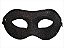 Máscara Glitter Preta – Carnaval - Imagem 1