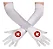 Luva Branca Longa para Fantasia de Enfermeira – Carnaval e Cosplay – 45 x 9 cm - Imagem 2
