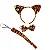 Kit Fantasia Tigresa – Gravata, Tiara e Rabinho - Imagem 1