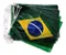 Varal de Bandeiras Brasil Bandeirola Plástica Copa Torcida 46x30cm – 10 Metros - Imagem 2