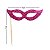 Palitos Decorativos Máscara Carnaval com Glitter – Kit com 10 Unidades - Imagem 2