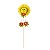 Enfeite Junino Palito Carinha de Girassol 66cm – Decorativo para Festa Junina - Imagem 1