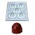 Forma Especial Mini Trufa 30g BWB com Silicone – 5 Cavidades - Imagem 1